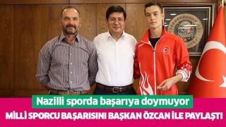 Nazilli sporda başarıya doymuyor