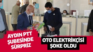 PTT şubesinde sürpriz