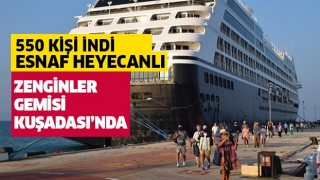 Zenginler Gemisi Kuşadası'nda