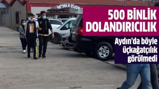 Aydın'da 500 bin liralık dolandırıcılık