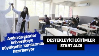 Aydın'da gençler üniversiteye Büyükşehir kurslarında hazırlanıyor