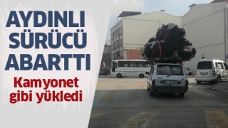 Aydınlı sürücü abarttı