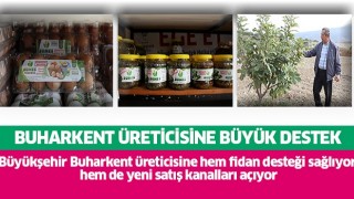 Büyükşehir'den Buharkent üreticisine büyük destek