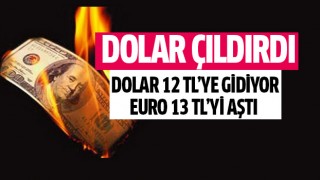 Dolar 12 TL'ye yaklaştı!