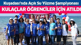 Kuşadası'nda Açık Su Yüzme Şampiyonası