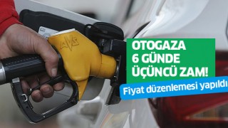 LPG'ye 6 günde 3. zam