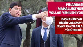 Pınarbaşı Mahallesi’nde yollar yenileniyor