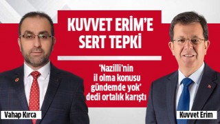 AK Partili Erim'e sert tepki