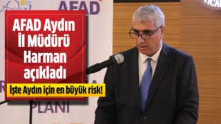 Aydın için en büyük risk açıklandı