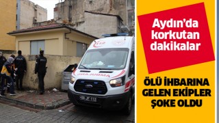 Aydın'da korkutan dakikalar