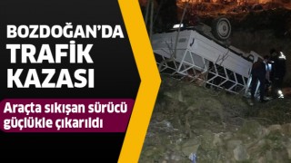 Bozdoğan'da kaza: 3 yaralı