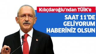 Saat 11.00'de geliyorum haberiniz olsun