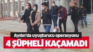 Uyuşturucu tacirleri Aydın polisinden kaçamadı