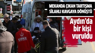 Aydın'da silahlı kavga!