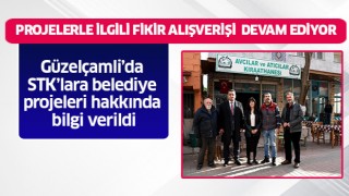 Belediye projeleri hakkında bilgi verildi