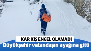 Büyükşehir, vatandaşın ayağına gitti