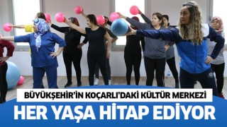 Büyükşehir’in Koçarlı’daki kültür merkezi her yaşa hitap ediyor