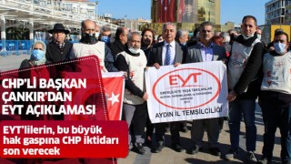 CHP İl Başkanı Ali Çankır’dan EYT açıklaması