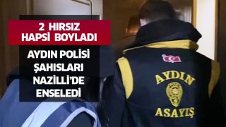 Hırsızlar Aydın Polisinden kaçamadı