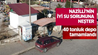 Nazilli’nin iyi su sorununa neşter