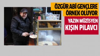 Nazilli'nin Özgür abisi gençlere örnek oluyor