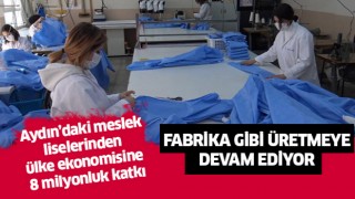 Aydın’daki meslek liselerinden ülke ekonomisine 8 milyonluk katkı