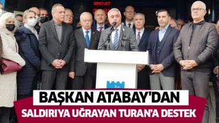 Başkan Atabay'dan Kuşadası Belediye Başkan Yardımcısı'na destek