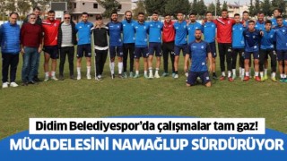 Didim Belediyespor’da çalışmalar sürüyor