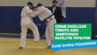  Görme Engelliler Türkiye Judo Şampiyonası Nazilli’de yapılıyor