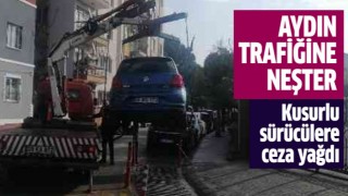 Aydın'da bin 833 araç trafikten men edildi