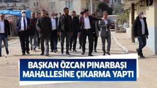Başkan Özcan’dan Pınarbaşı çıkarması