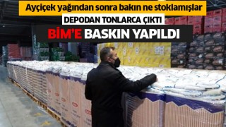 BİM'e baskın yapıldı!