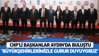 ‘Büyükşehirlerimizle gurur duyuyoruz’