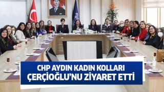 CHP Aydın Kadın Kolları, Başkan Çerçioğlu ile görüştü