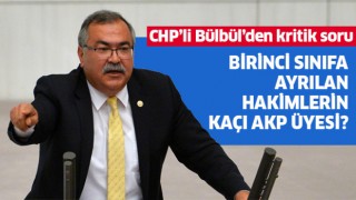 CHP'li Bülbül’den kritik soru