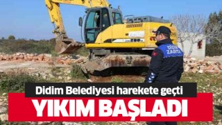 Didim Belediyesi harekete geçti