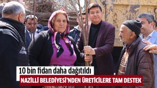 Nazilli Belediyesinden üreticilere tam destek