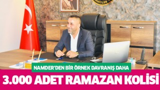 NAMDER'DEN 3.000 RAMAZAN KOLİSİ!
