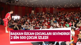 Nazilli’de 2 bin 500 çocuk tiyatro ile buluştu