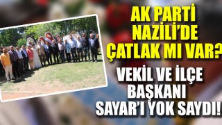Ak Parti Nazilli'de çatlak mı var?