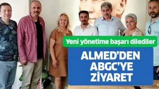 ALMED’den ABGC’ye hayırlı olsun ziyareti