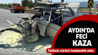Aydın'da trafik kazası!