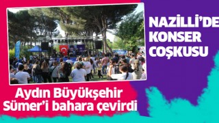 Büyükşehir Nazillli'yi bahara çevirdi