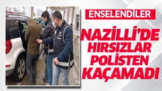 Nazilli'de iki hırsızlık olayı aydınlatıldı