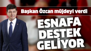 Başkan Özcan müjdeyi verdi