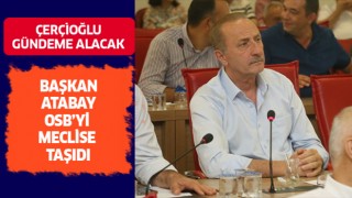 Başkan Atabay OSB'yi meclise taşıdı