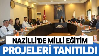 Nazilli'de 2022-2023 Eğitim Öğretim Yılı projeleri tanıtıldı