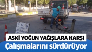 ASKİ yoğun yağışlara karşı önlem alıyor