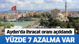 Aydın'da ihracat yüzde 7 azaldı