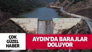 Aydın'da barajların doluluk seviyeleri açıklandı